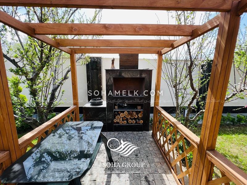 650 متر باغ ویلای نقلی سوپر لوکس در منطقه ویلایی نشین سرخاب جنوب کردان کرج 