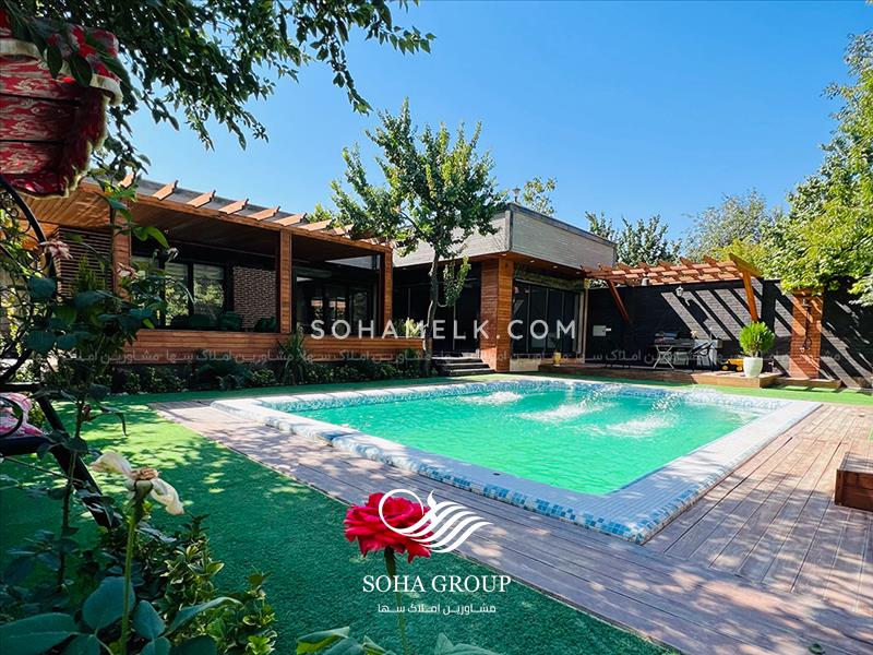 فروش باغ ویلای فوق العاده زیبا و مدرن در لم آباد ملارد 