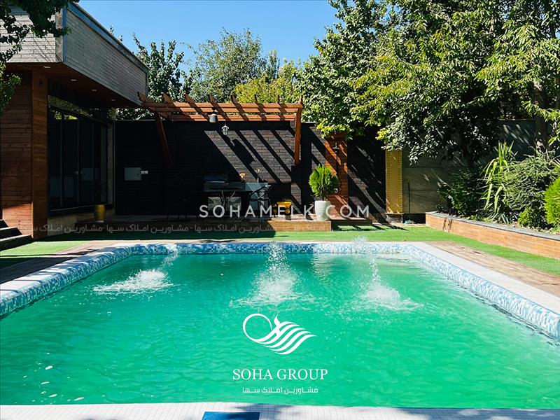 فروش باغ ویلای فوق العاده زیبا و مدرن در لم آباد ملارد 