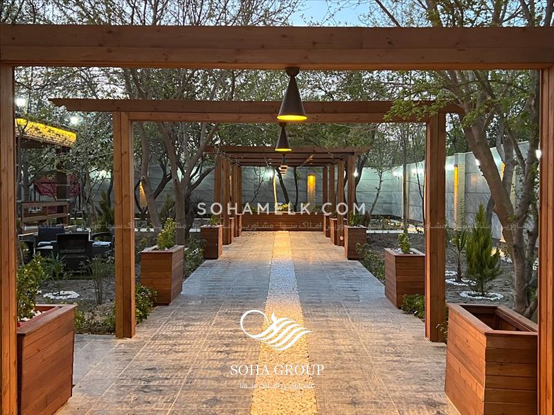 فروش باغ ویلای فوق العاده زیبا و مدرن در لم آباد ملارد 