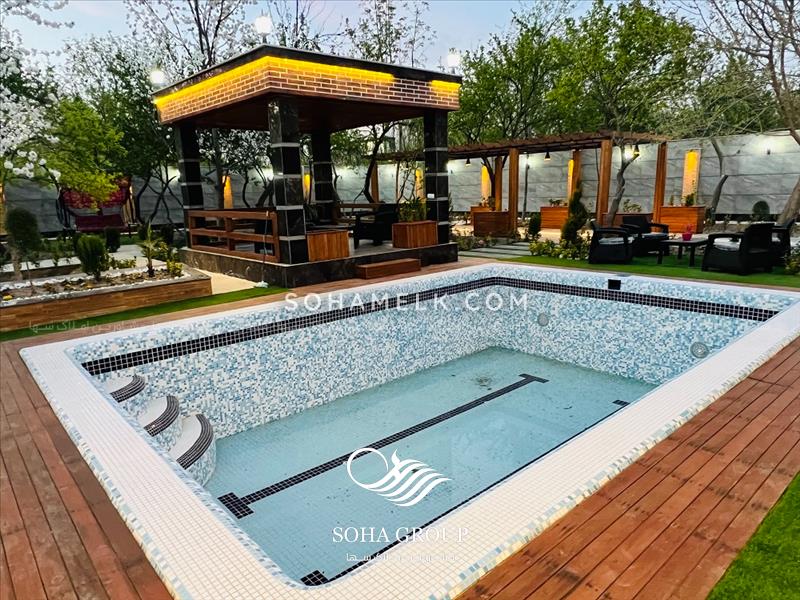 فروش باغ ویلای فوق العاده زیبا و مدرن در لم آباد ملارد 