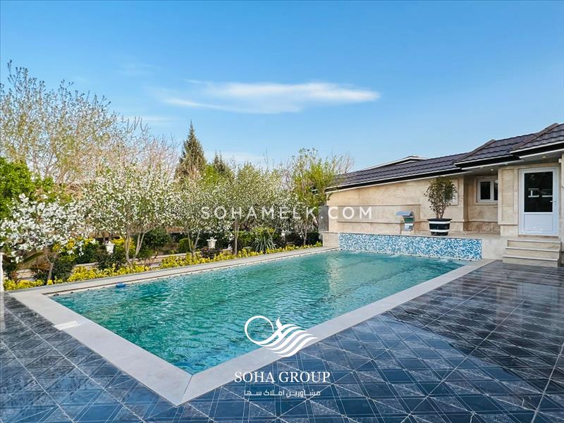 1500متر باغ ویلای لوکس وکلاسیک درمنطقه  ویلانشین ملارد ویلای جنوبی