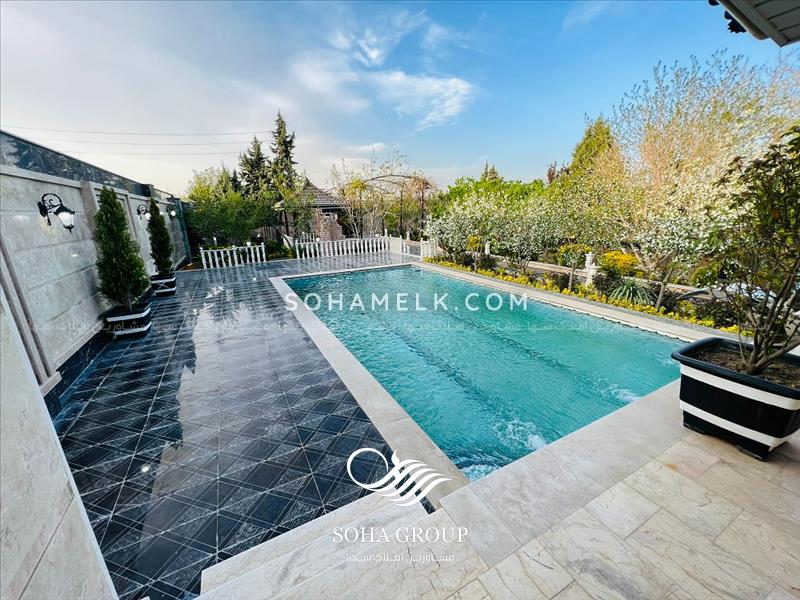 1500متر باغ ویلای لوکس وکلاسیک درمنطقه  ویلانشین ملارد ویلای جنوبی