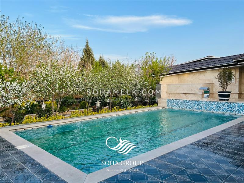 1500متر باغ ویلای لوکس وکلاسیک درمنطقه  ویلانشین ملارد ویلای جنوبی