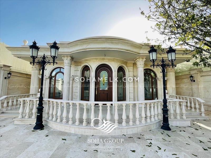 1400متر باغ ویلای فوق العاده زیبا با طراحی  کلاسیک در شهریار