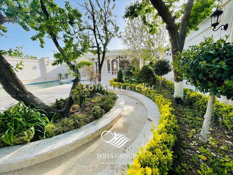 1400متر باغ ویلای فوق العاده زیبا با طراحی  کلاسیک در شهریار