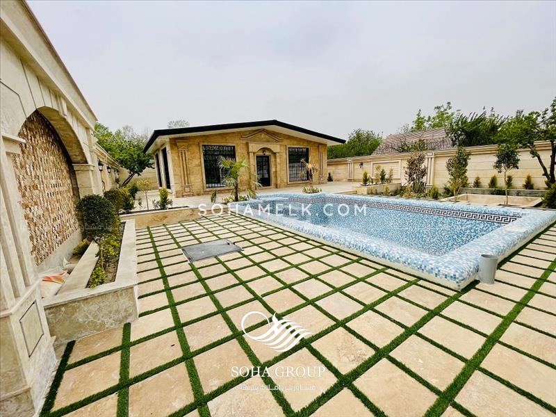 1000متر باغ ویلا درمحدوده ویلایی نشین لم آباد ملارد