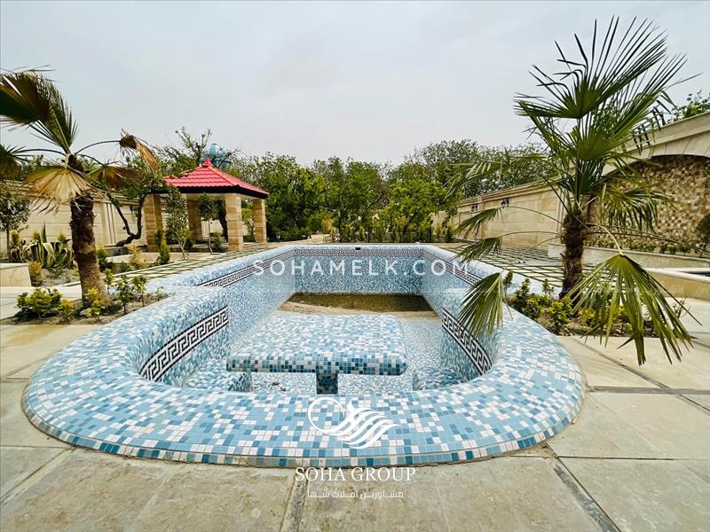 1000متر باغ ویلا درمحدوده ویلایی نشین لم آباد ملارد