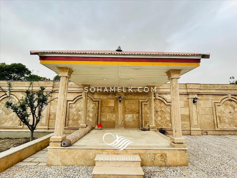 800متر باغ ویلا لوکس وکلاسیک دردهکده ویلایی  کردزار