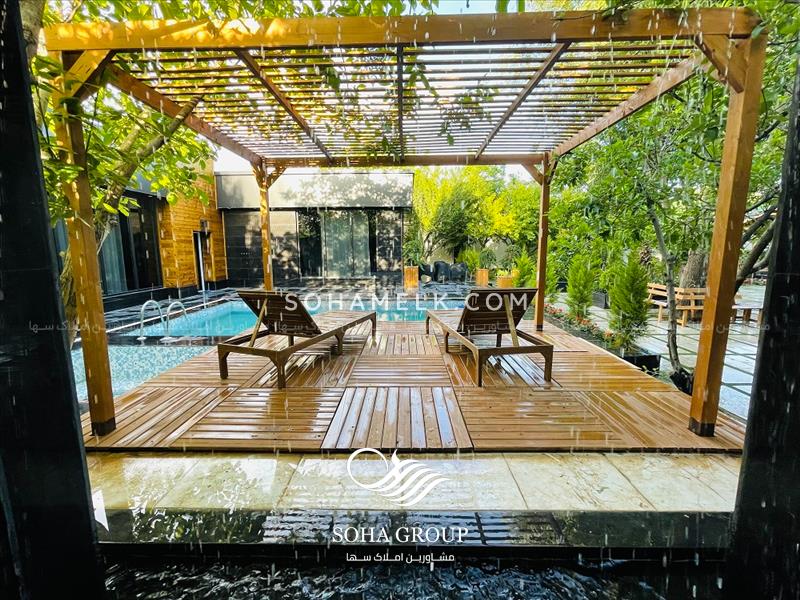 زیباترین باغ ویلای ملارد ویلای جنوبی 