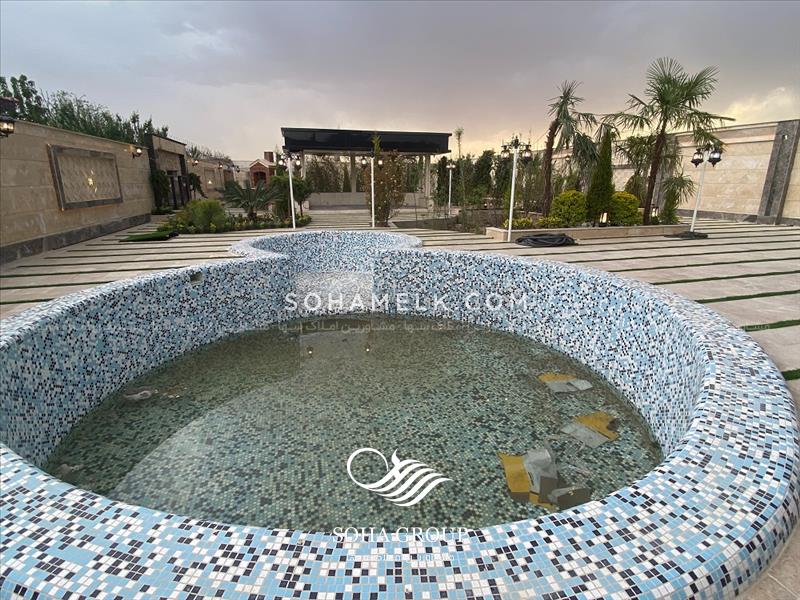 1000متر باغ ویلا  با چشم اندازی فوق العاده در کهنز شهریار