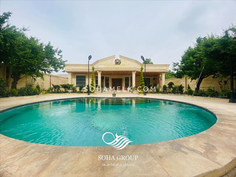 اجاره سالیانه باغ ویلا با چشم اندازی عالی در ملاردویلای جنوبی