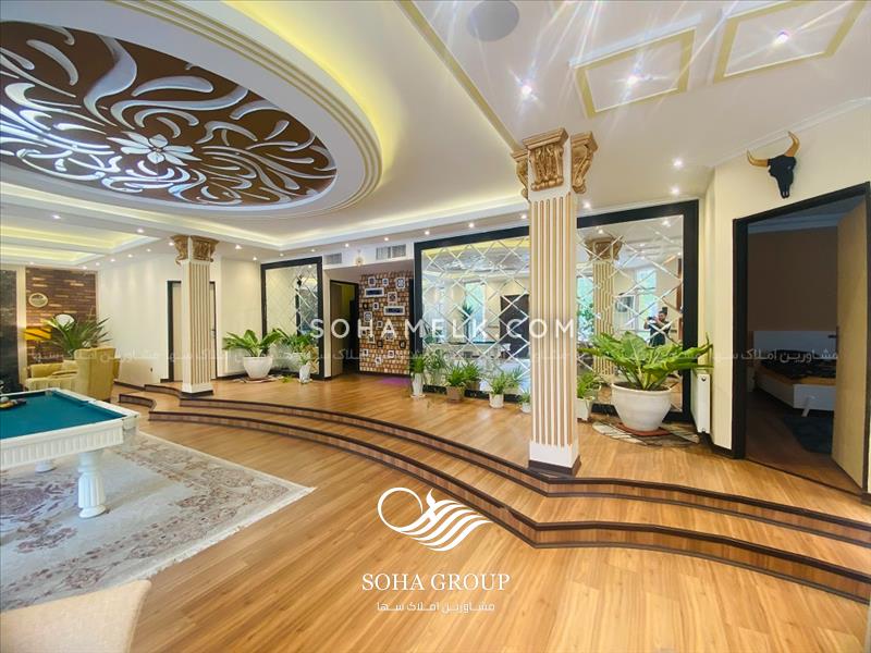 اجاره سالیانه باغ ویلا با چشم اندازی عالی در ملاردویلای جنوبی