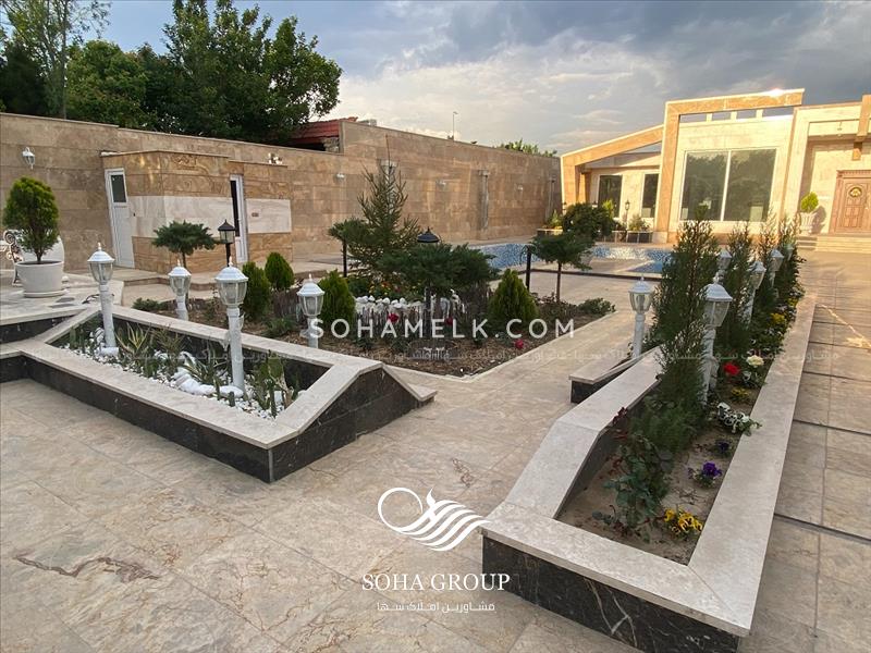 1350متر باغ ویلا سرسبز در ملارد ویلای جنوبی