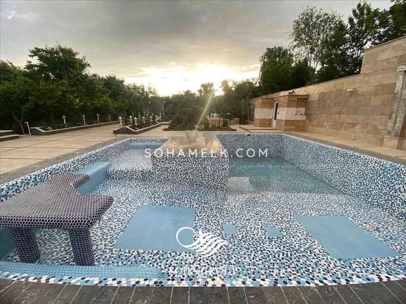 1350متر باغ ویلا سرسبز در ملارد ویلای جنوبی