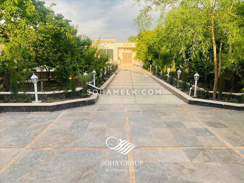 1350متر باغ ویلا سرسبز در ملارد ویلای جنوبی