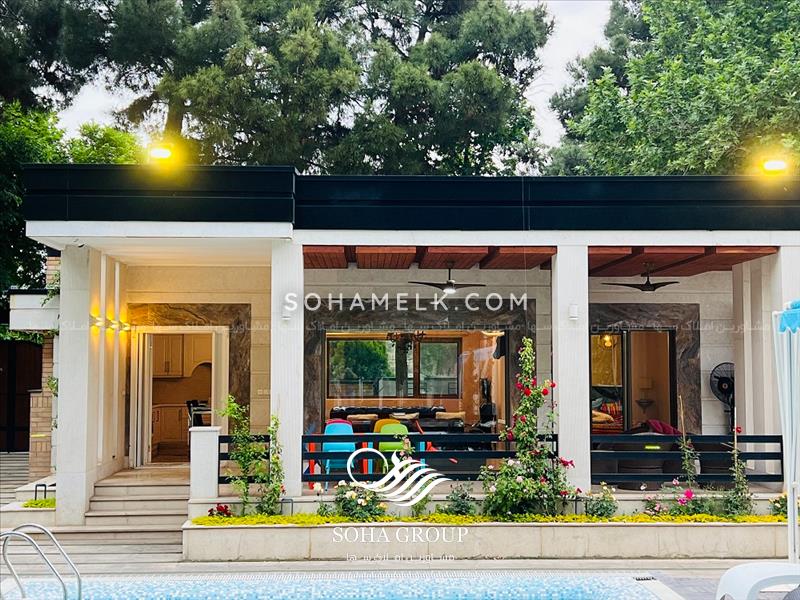 فروش زیباترین باغ ویلای شهرک زیبادشت مرکزی واقع در محمدشهر کرج