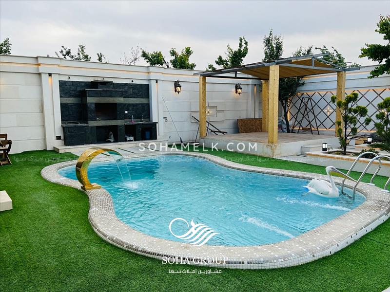 870متر باغ ویلا مدرن ولوکس در ابراهیم آباد