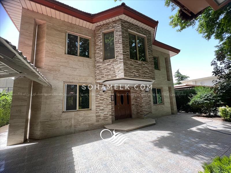 750متر باغ ویلا دوبلکس  بامنظره دلچسب در دهکده فردیس