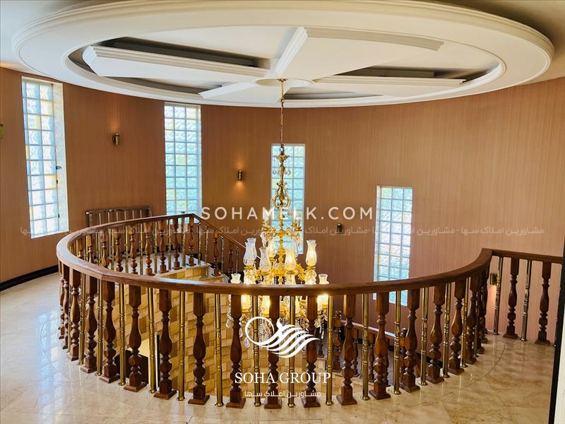 750متر باغ ویلا دوبلکس  بامنظره دلچسب در دهکده فردیس