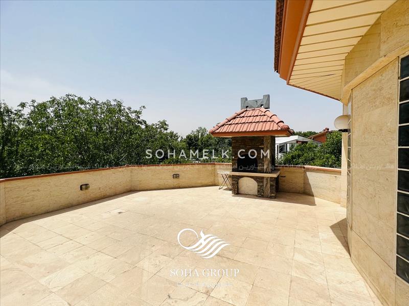 750متر باغ ویلا دوبلکس  بامنظره دلچسب در دهکده فردیس