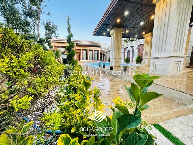 630متر باغ ویلا  لوکس در دهکده ویلایی کردزار