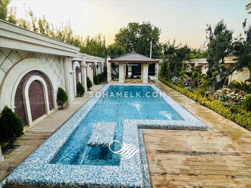 630متر باغ ویلا  لوکس در دهکده ویلایی کردزار