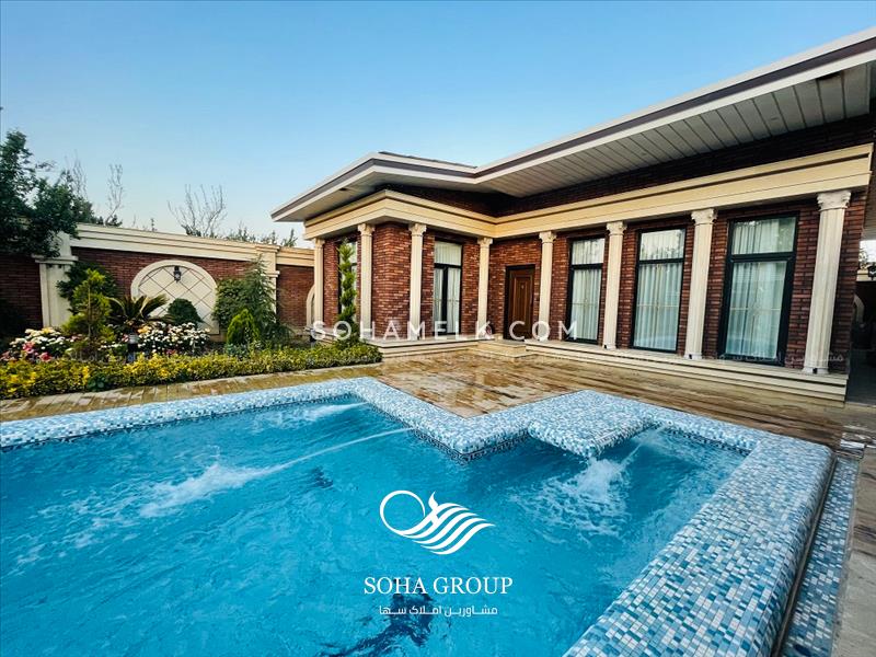 630متر باغ ویلا  لوکس در دهکده ویلایی کردزار