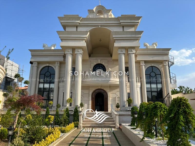 باغ ویلای فوق العاده لوکس و زیبا در شهرک زعفرانیه جنوب کردان کرج 