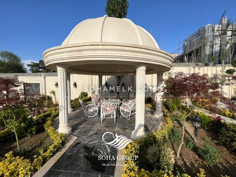 باغ ویلای فوق العاده لوکس و زیبا در شهرک زعفرانیه جنوب کردان کرج 