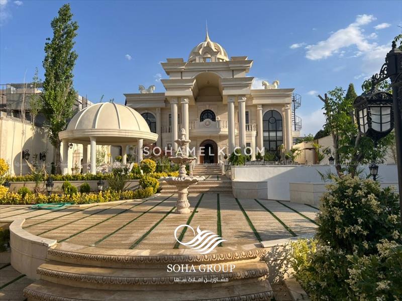 باغ ویلای فوق العاده لوکس و زیبا در شهرک زعفرانیه جنوب کردان کرج 