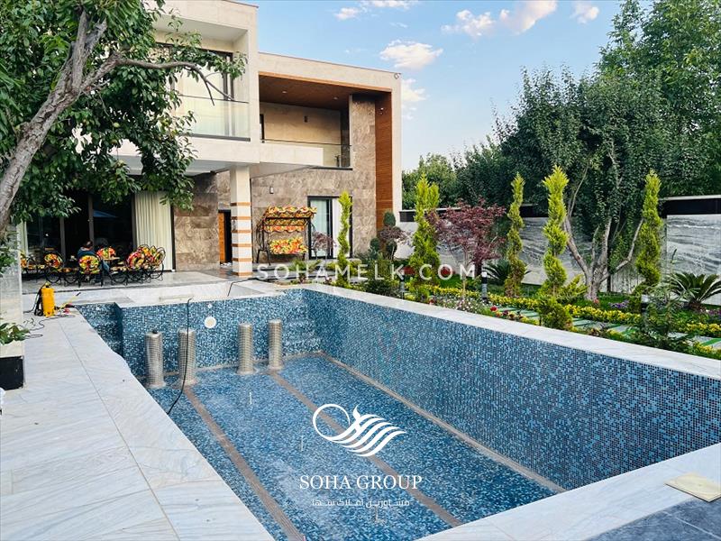 1100متر باغ ویلا سوپرلوکس  در ملارد