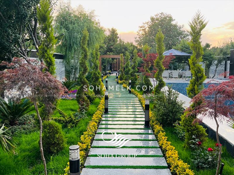 1100متر باغ ویلا سوپرلوکس  در ملارد