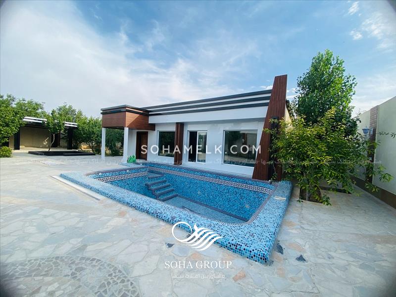 1000متر باغ ویلا مدرن در یوسف آباد قوام