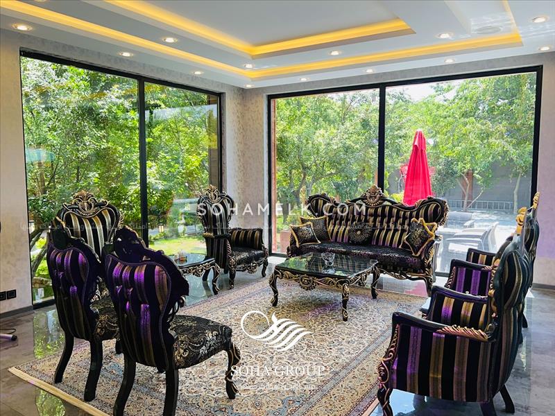 رهن و اجاره سالانه باغ ویلا مدرن و لوکس در لم آباد ملارد