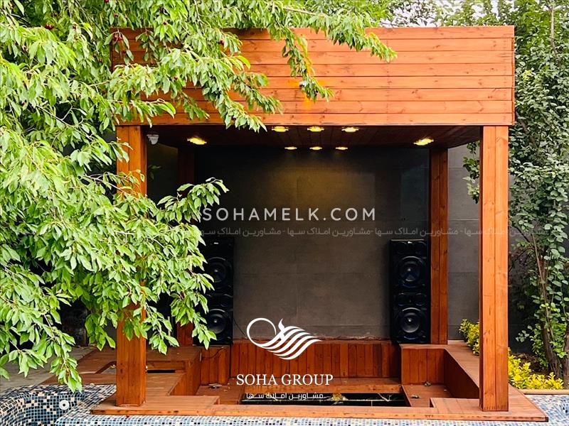 رهن و اجاره سالانه باغ ویلا مدرن و لوکس در لم آباد ملارد