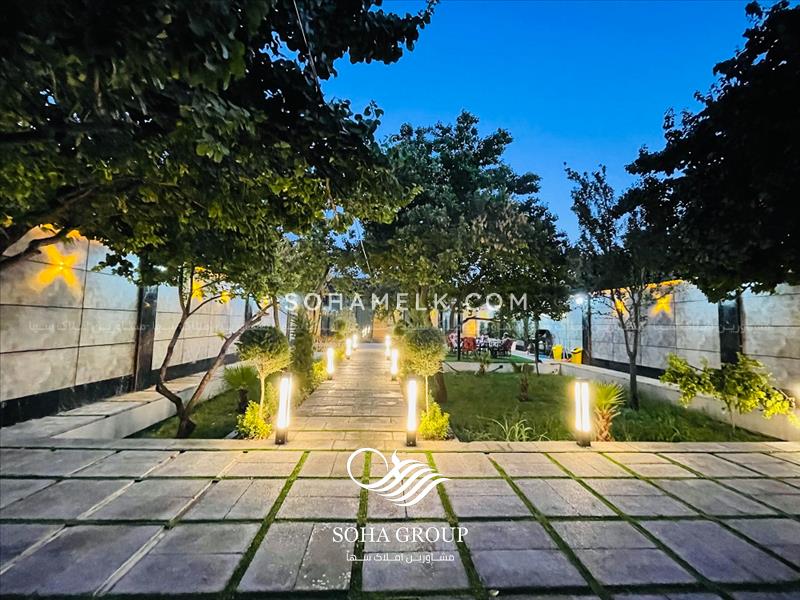 580متر باغ ویلا مدرن درملاردویلای جنوبی