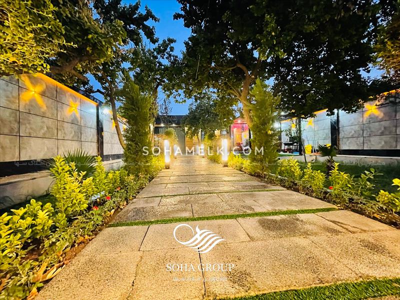 580متر باغ ویلا مدرن درملاردویلای جنوبی