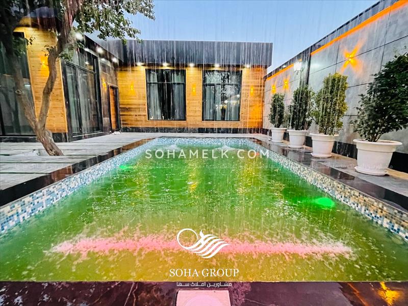 580متر باغ ویلا مدرن درملاردویلای جنوبی