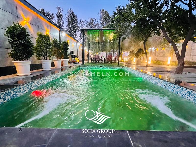 580متر باغ ویلا مدرن درملاردویلای جنوبی