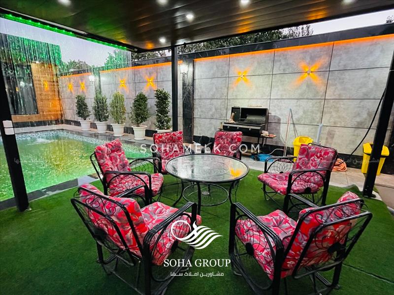 580متر باغ ویلا مدرن درملاردویلای جنوبی