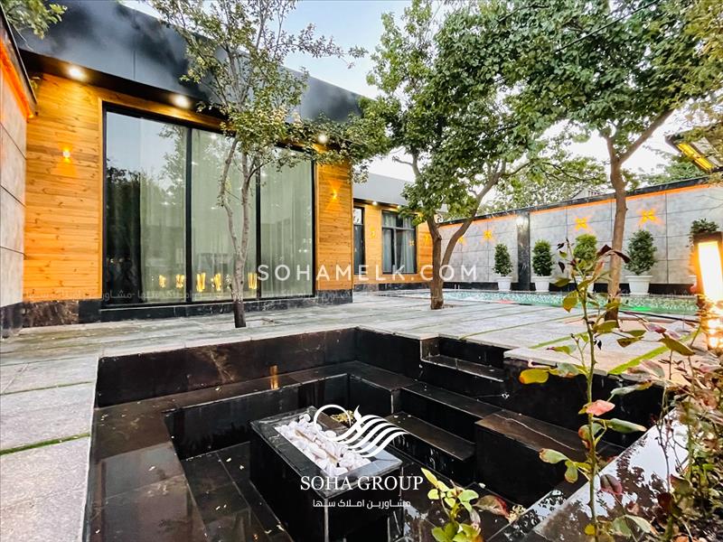 580متر باغ ویلا مدرن درملاردویلای جنوبی