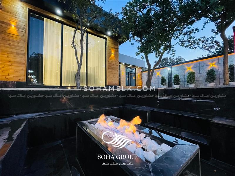 580متر باغ ویلا مدرن درملاردویلای جنوبی