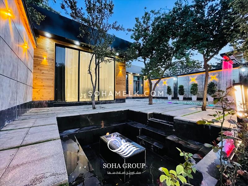 580متر باغ ویلا مدرن درملاردویلای جنوبی