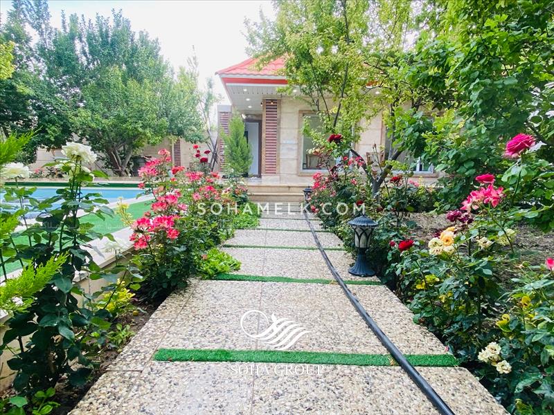 500متر باغ ویلا در دهکده ویلایی کردزار