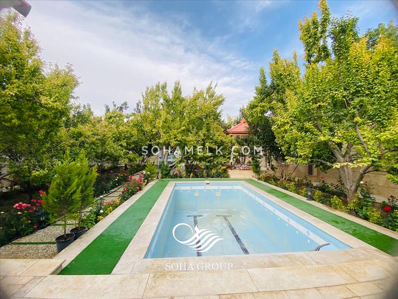 500متر باغ ویلا در دهکده ویلایی کردزار