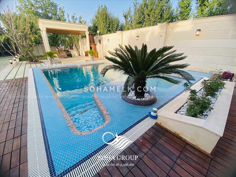 800متر باغ ویلا مدرن در دهکده ویلایی کردزار