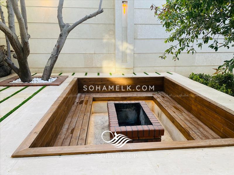 800متر باغ ویلا مدرن در دهکده ویلایی کردزار