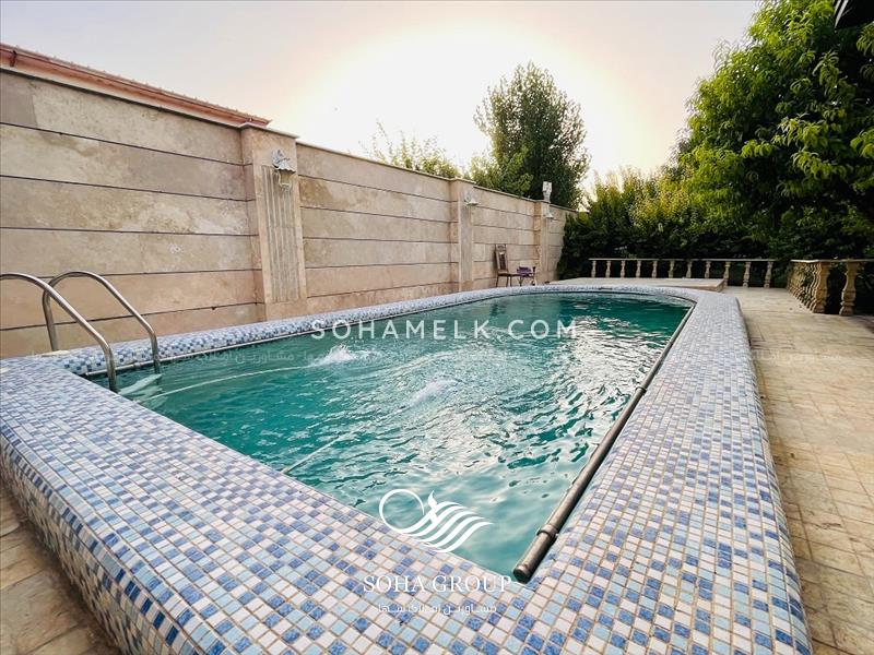 1000متر باغ ویلا سرسبز در باغدشت شهریار