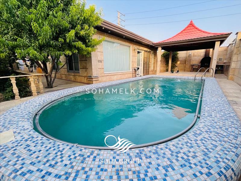 1000متر باغ ویلا سرسبز در باغدشت شهریار